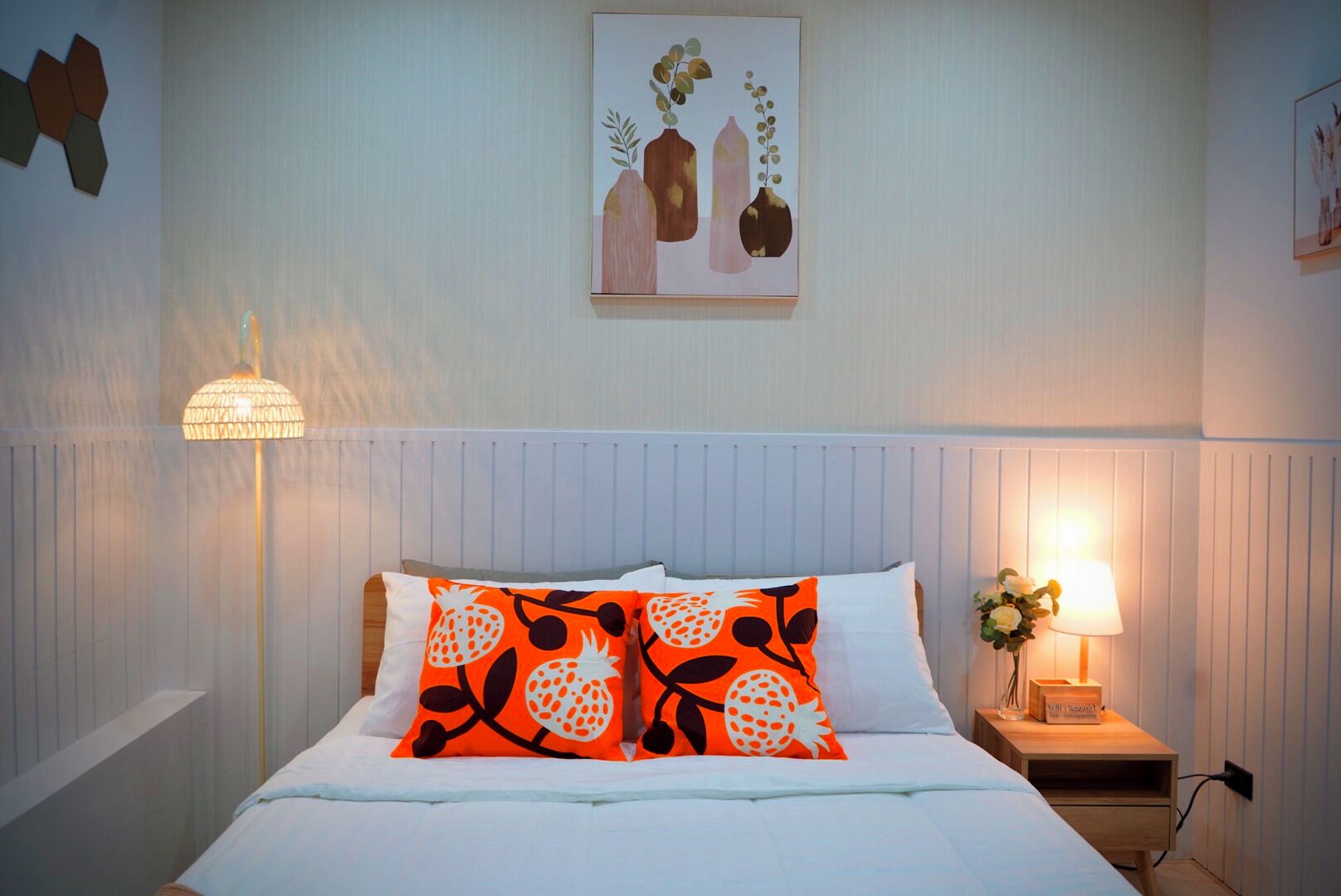 Maison, 1 grand lit et 1 canapé-lit, non-fumeurs, patio | 1 chambre, coffres-forts dans les chambres, rideaux occultants