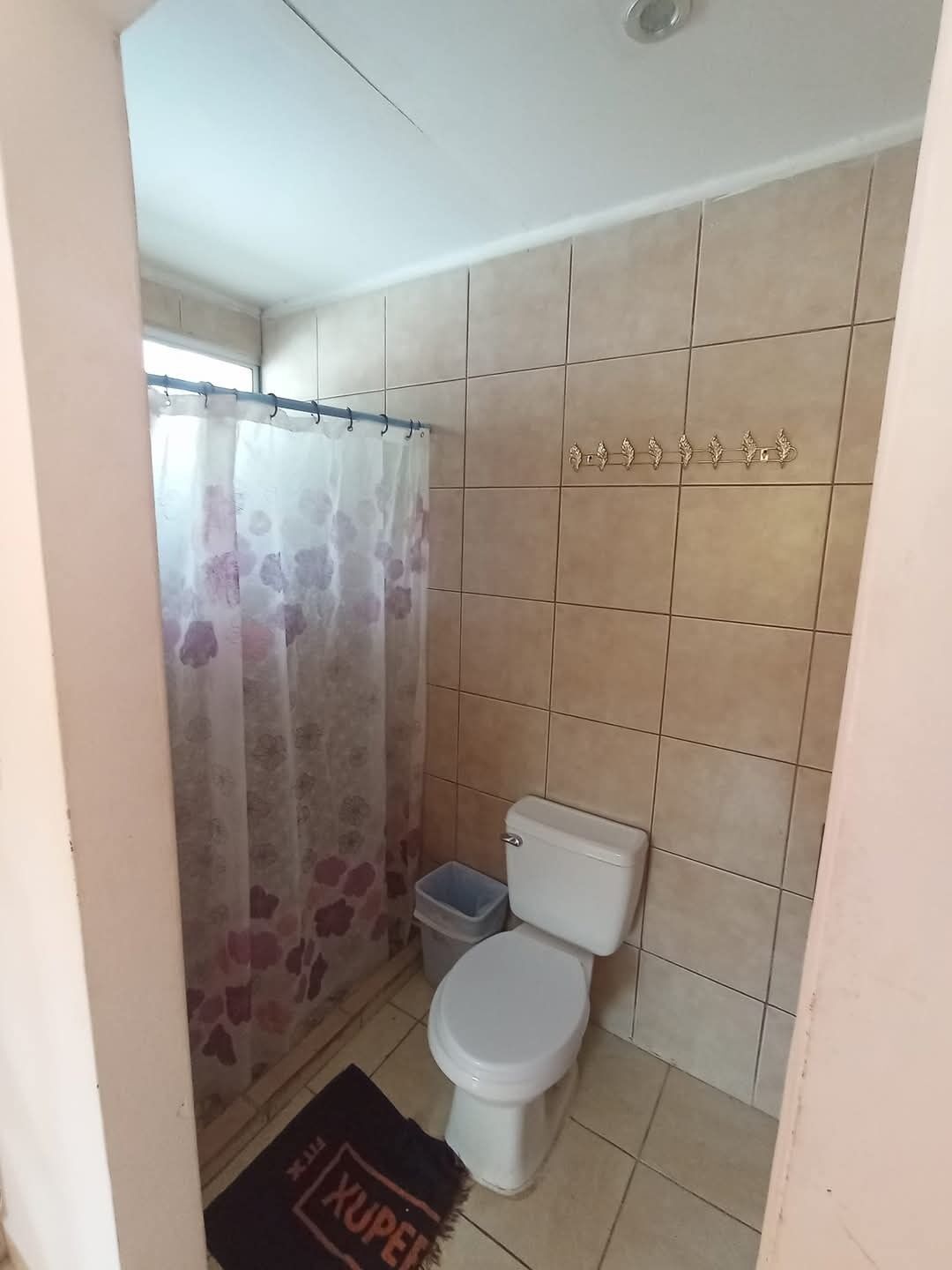 Basic Double Room, Balcony | Bathroom | Shower, towels, soap, toilet paper