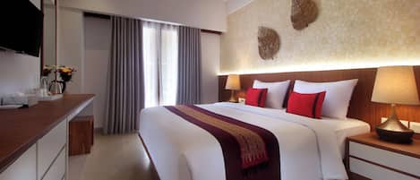 Premier-Doppelzimmer | Minibar, Zimmersafe, Schreibtisch, Zustellbetten