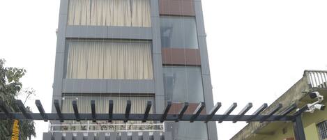 Façade de l’hébergement