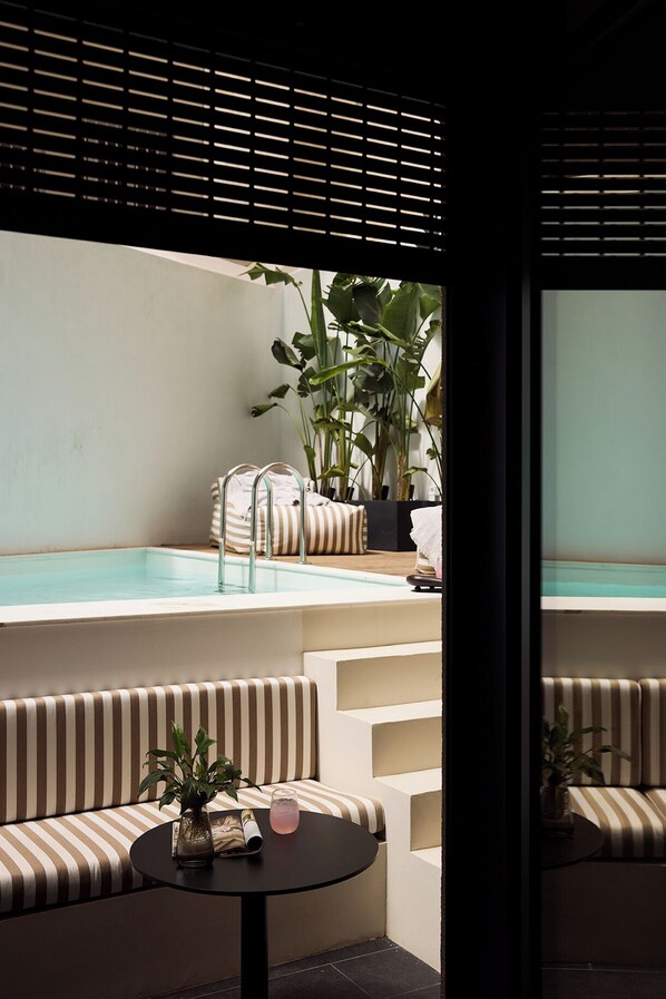 럭셔리 아파트, 전용 수영장 | 테라스/파티오