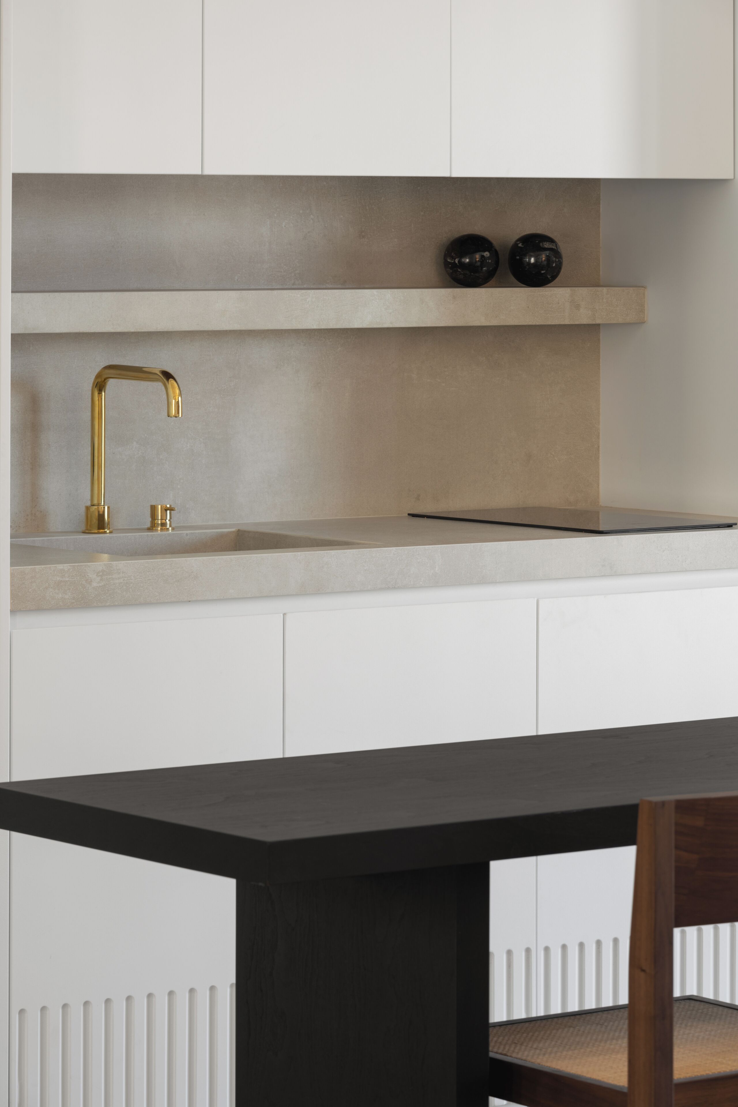 Penthouse Residence | Cocina privada | Cafetera de espresso, cafetera y tetera, frigobar y parrilla de estufa 