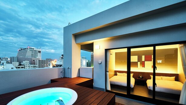 Suite, non fumatori, sauna (With private sauna and jacuzzi) | Terrazza/patio