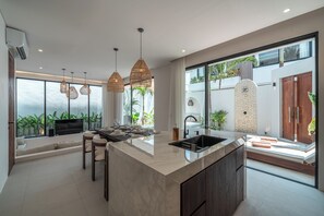 Luxury Villa, 2 Bedrooms, Pool View | Living area - Nova Oasis 4 (Canggu)