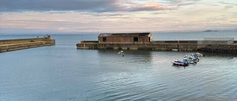 Udsigt fra overnatningsstedet
