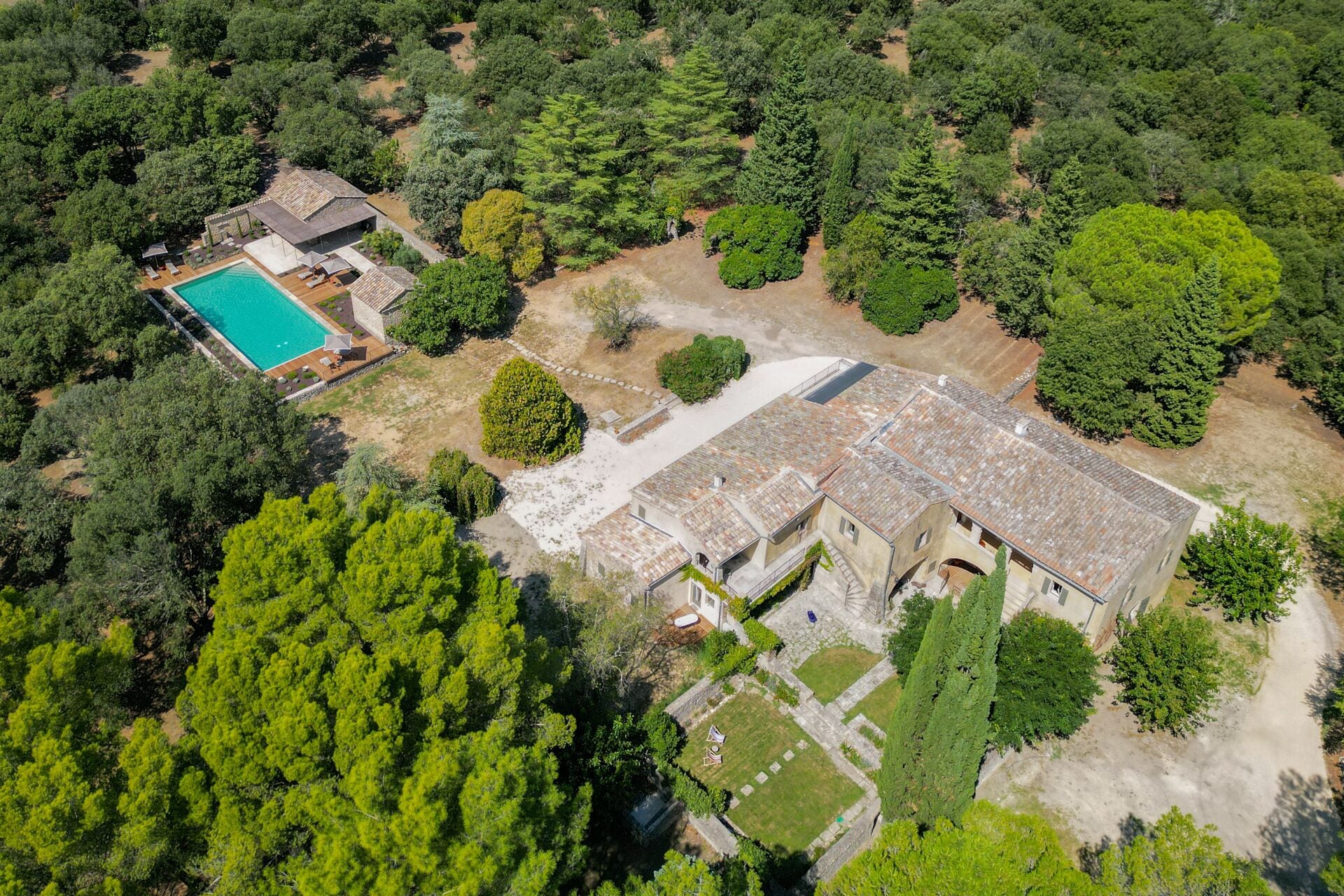 Uitzicht vanuit accommodatie