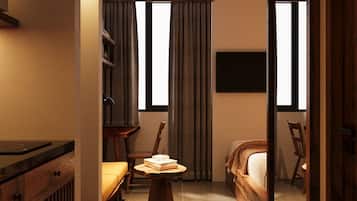 6 bedrooms, Egyptian cotton sheets, premium bedding, memory-foam beds