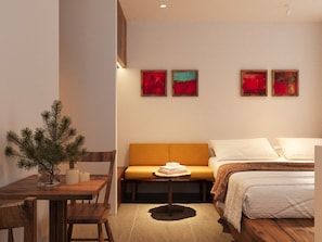 Egyptian cotton sheets, premium bedding, memory-foam beds - UNIQUE Creative - Grand Residence - Rooftop Pool (Ho Chi Minh City)