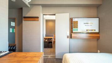 Room, Non Smoking (Connecting,Max PAX includes children) | Down comforters, desk, laptop workspace, soundproofing