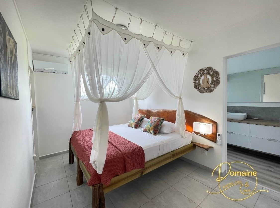 2 bedrooms, in-room safe, iron/ironing board, WiFi