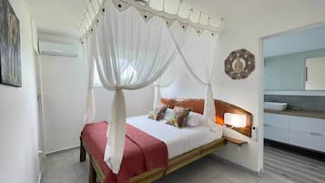 2 chambres, coffres-forts dans les chambres, fer et planche à repasser