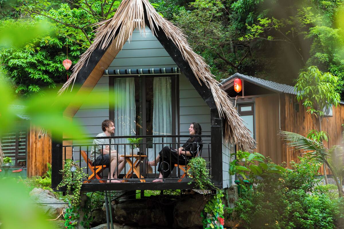 Bungalow Deluxe, vue montagne | Minibar, rideaux occultants, chambres insonorisées, Wi-Fi gratuit