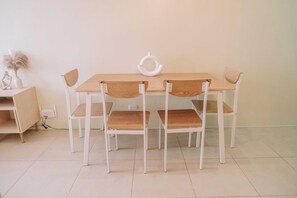Condo, 1 Bedroom | Dining room - K2 Nordic-inspired Cozy Space (Iloilo)