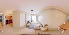 Condo, 1 Bedroom | Living room