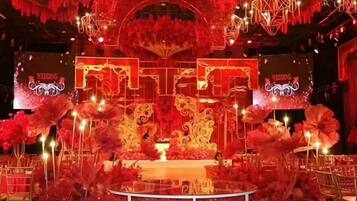 Área interna para casamento