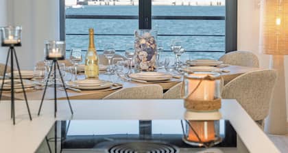 Villa vue mer Ă Roscoff avec sauna