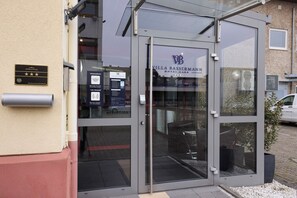 Fassade der Unterkunft