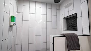 Hair dryer, towels