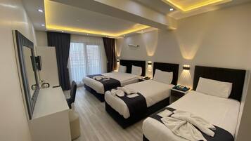 Laptop workspace, free WiFi