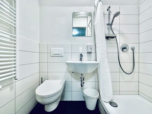 Shower, toilet paper - ZIMMERzuVERMIETEN.ch Balsthal (Balsthal)