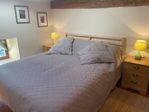 2 bedrooms, iron/ironing board, travel crib, WiFi