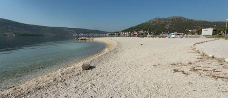 On the beach