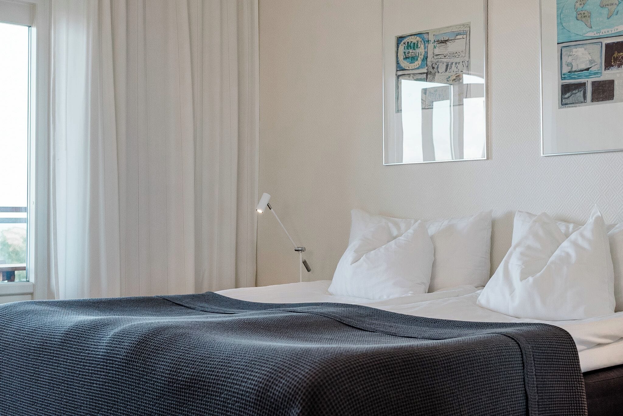 Doppel- oder Zweibettzimmer, Balkon, Meerblick | Allergikerbettwaren, individuell dekoriert, individuell eingerichtet