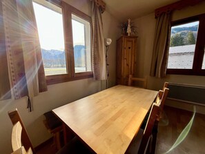 Dining - 2-room apartment for 6 with Wifi and covered parking (Samoëns)