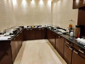 Komplett frokost er inkludert hver dag