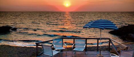 Appartement, 1 chambre, fumeurs, balcon | Plage