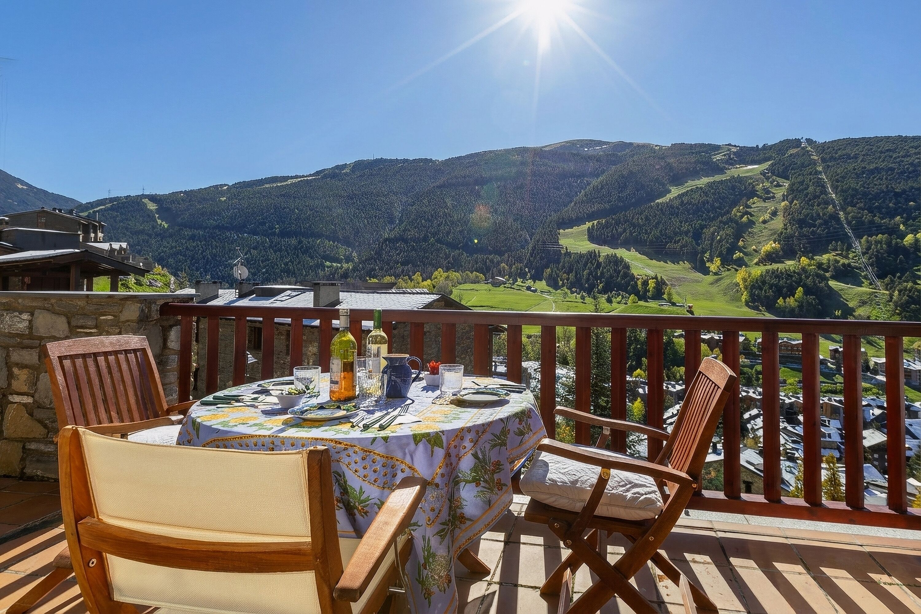 Standard Apartment, Multiple Bedrooms, 2 Bathrooms, Mountainside (Andorra Stunning Views Apartment) | Outdoor dining