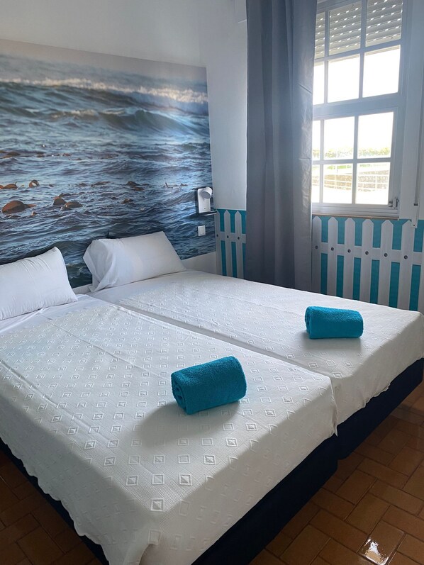 Double or Twin Room, Beach View | Free WiFi