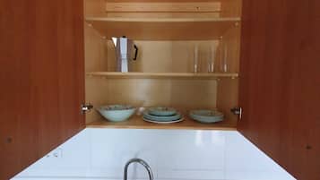 Rumah, 2 kamar tidur, patio, pemandangan kota | Dapur pribadi