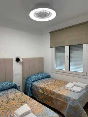 3 bedrooms, iron/ironing board, travel cot, WiFi