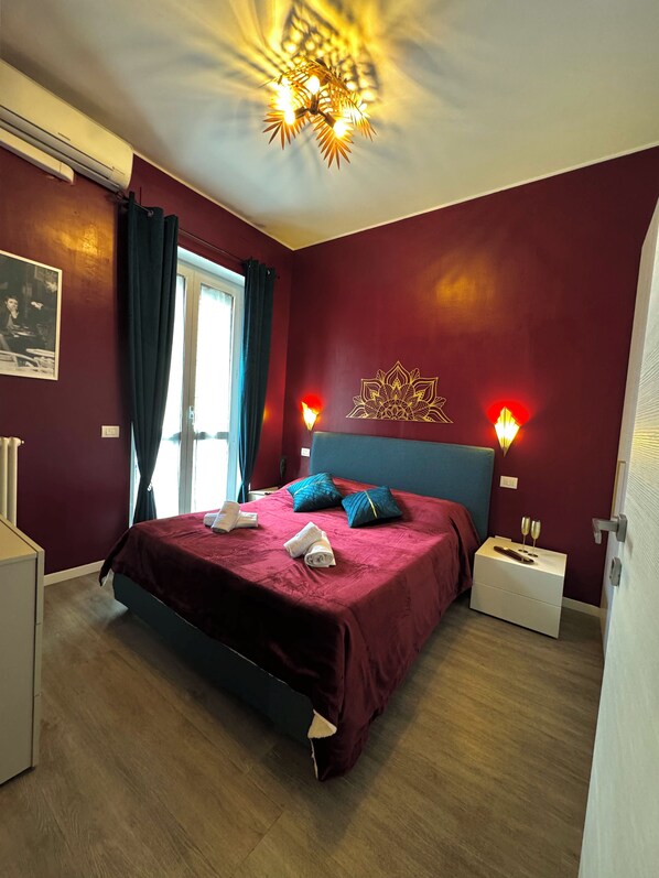 1 chambre, fer et planche à repasser, Wi-Fi, literie fournie