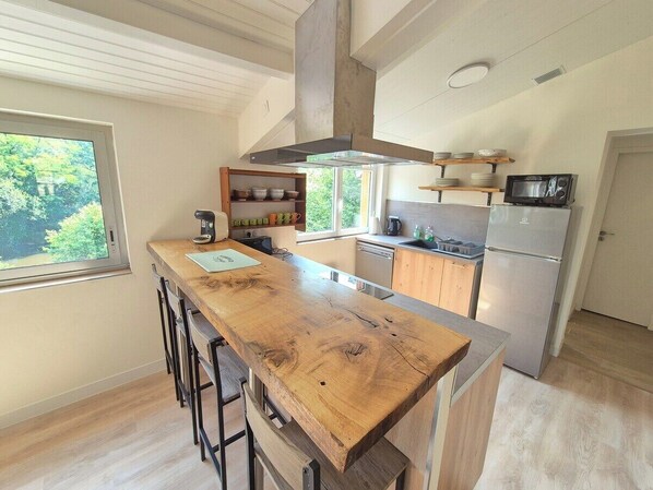 Réfrigérateur, micro-ondes, four, lave-vaisselle