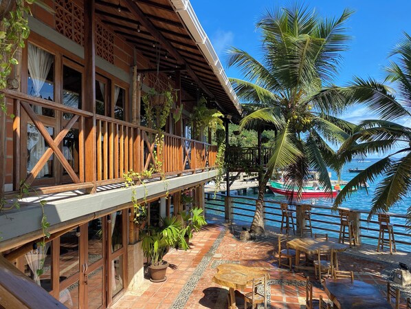 Fachada de la propiedad