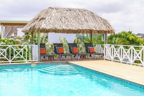 Pool - Detached Villa with private pool within walking distance to the beach & restaurants (Jan Thiel)