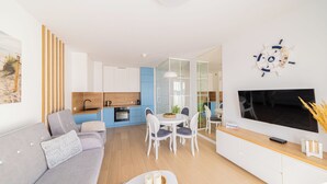 Apartment, Courtyard View | 1 bedroom, in-room safe, laptop workspace, blackout drapes - Apartamenty EDEN & sauna Posesja Kapitańska Grzybowo by POSESJA APARTAMENTY (Grzybowo)