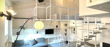 Familienapartment | 1 Schlafzimmer, kostenloses WLAN