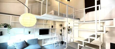 Familienapartment | 1 Schlafzimmer, kostenloses WLAN