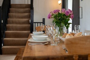 Dining - Duchy - Treworgie Barton Cottages (Cornwall)