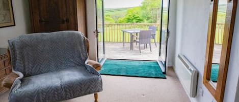 TV connectée, cheminée