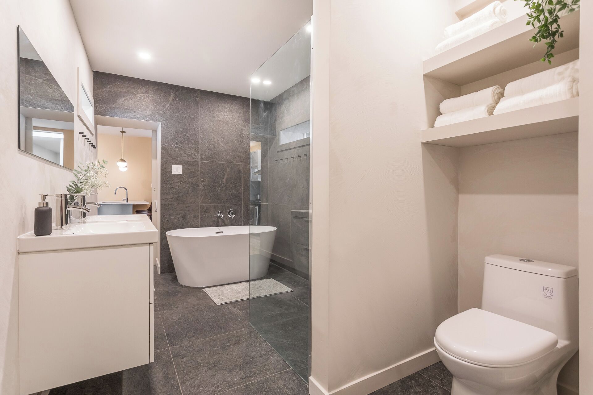 吹风机、毛巾、肥皂、卫生纸