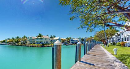 Waterfront escape with stunning views, private balconies, near attractions