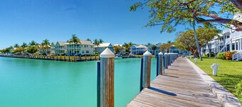 Waterfront escape with stunning views, private balconies, near attractions