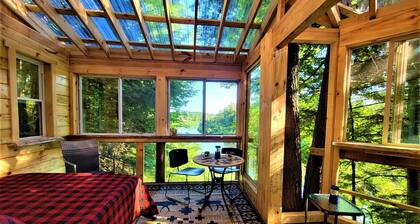 AMAZING TREE HOUSE ON BLACK RIVER NEAR OLD FORGE, NY