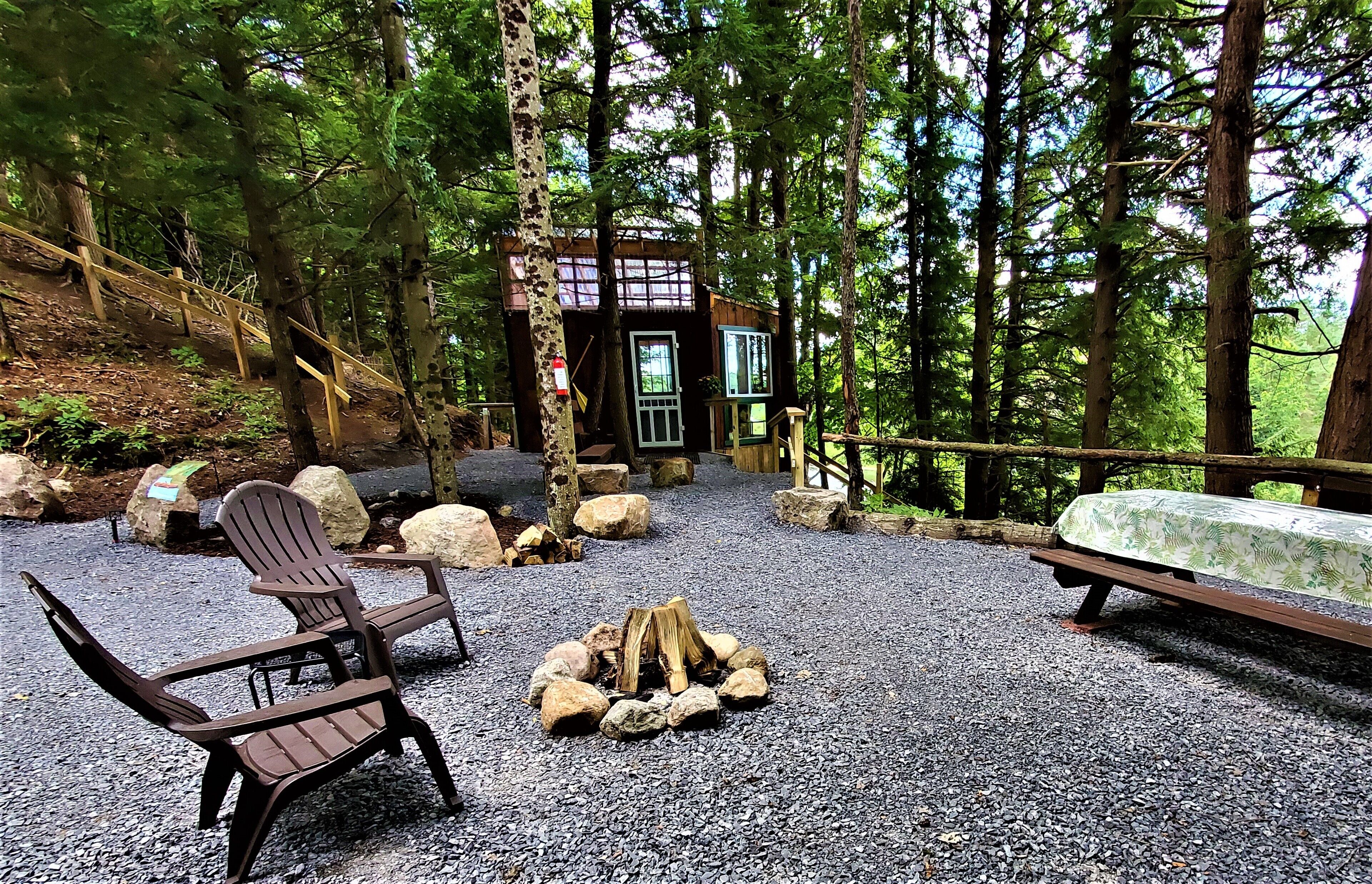 Enceinte de l’hébergement