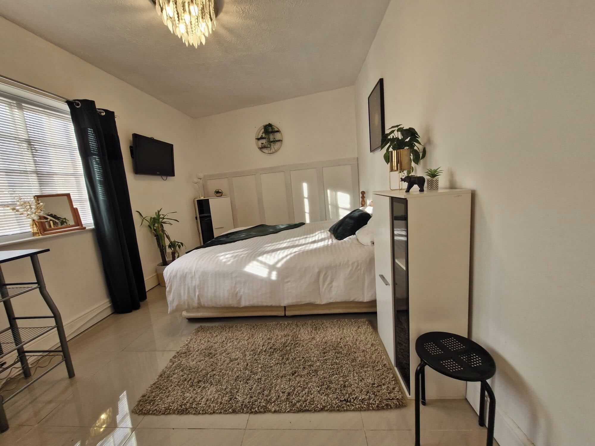 Apartment | 1 Schlafzimmer, Bügeleisen/Bügelbrett, kostenloses WLAN, Bettwäsche