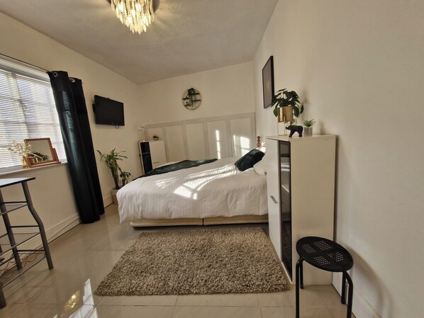Appartement | 1 chambre, fer et planche à repasser, accès au Wi-Fi (inclus)